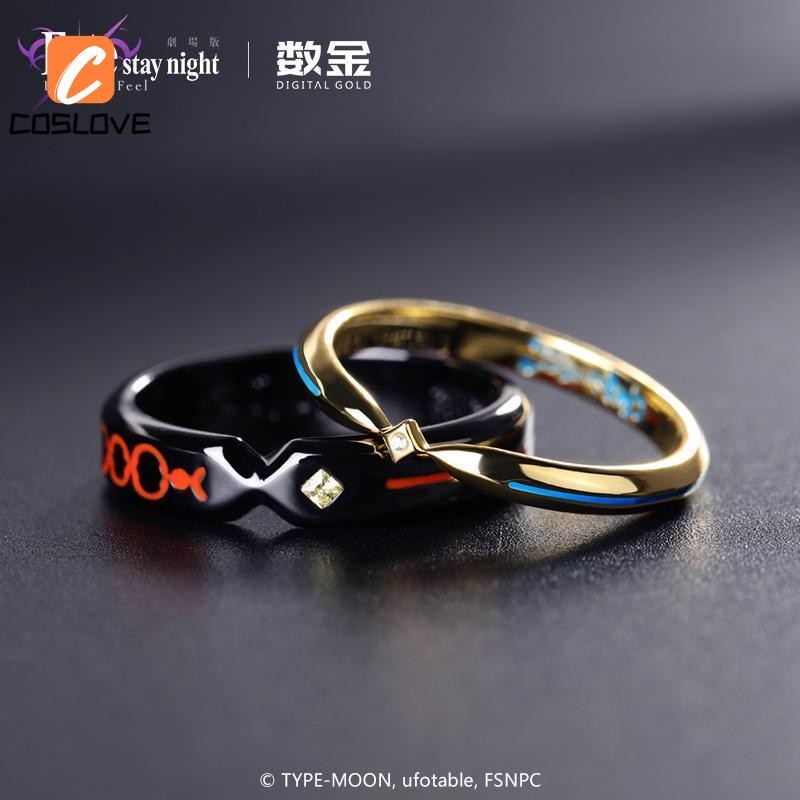 Quạt làm anime Fate Stay Night Saber phong cách, đạo cụ cosplay nhỏ gọn