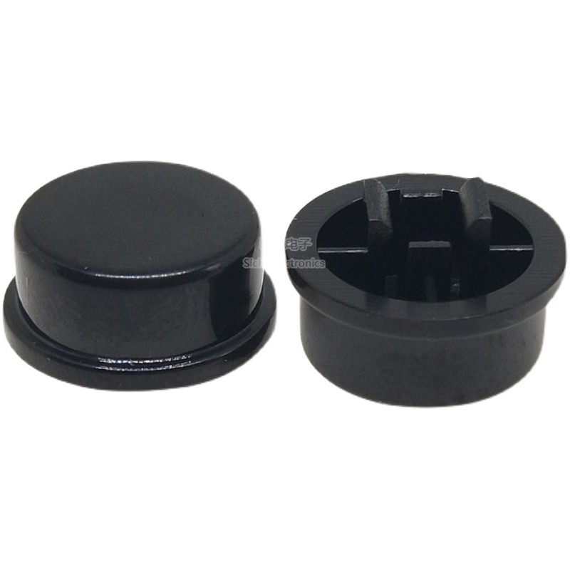 ((10 Cái) Nắp Nút Tròn A24 Thích Hợp Cho Mũ Công Tắc Cảm Ứng Vuông 12 * 12 * 7.3 Mm B3F-4055 Nắp Công Tắc