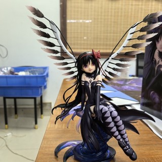 Phiên Bản Chất Lượng Cao Hình Cô Gái Ma Thuật Madoka Demon Xiaomeiyan Hình Thiên Thần Trang Trí Mô Hình Vỏ Máy Tính
