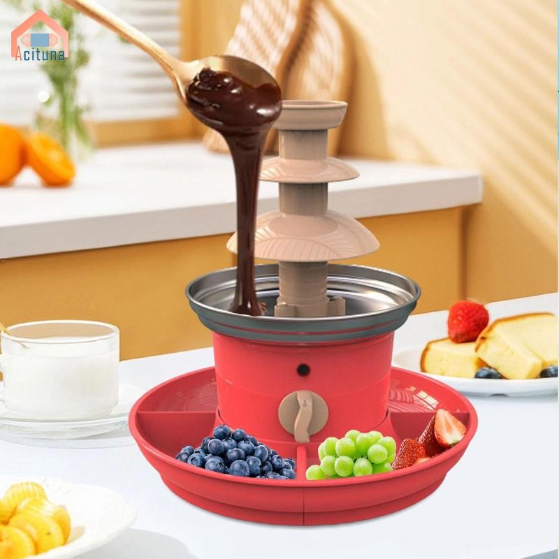 Máy sô cô la 3 tầng tiện lợi cho lễ kỷ niệm ngày lễ cưới