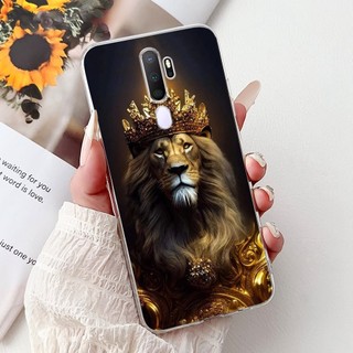 Dành Cho OPPO A5 2020 / A9 2020 / A11x A11 Ốp Lưng Trái Tim Đáng Yêu Hoạt Hình Đá Cẩm Thạch Mềm Mại Trong Suốt Vỏ Điện Thoại Silicon Cho OPPO A5 A9 2020