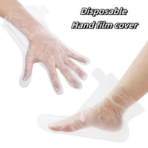 100 Chiếc Túi Cầm Tay Dùng Một Lần Trong Suốt Ngăn Ngừa Nhiễm Trùng Loại Bỏ Găng Tay Chăm Sóc Tay Chapped