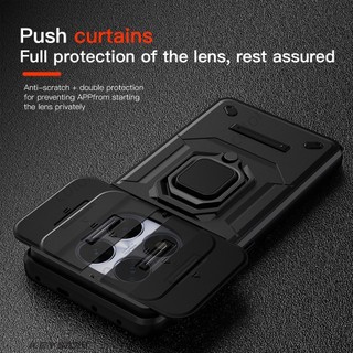 Redmi Note15 2026 Armor Vỏ Chống Sốc Cho Redmi Note 15 14 Pro Plus 15pro + Note14Pro Note15 4G 5G Đẩy Trượt Camera Bảo Vệ Vỏ Điện Thoại PC Cứng Ốp Lưng Giá Đỡ Ốp Lưng