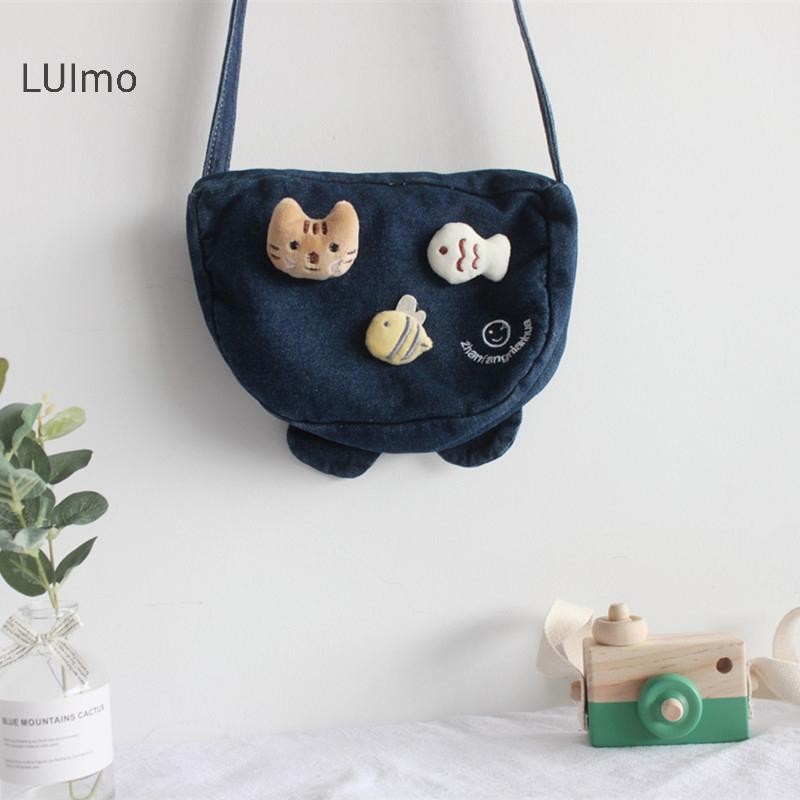Luimo Hoạt Hình Dễ Thương Thổ Cẩm Cá Nhỏ Và Ong Thổ Cẩm Ba Lô Áo Len Huy Hiệu Chân Ba Lô Mặt Dây Chuyền Phụ Kiện Trang Trí SBS