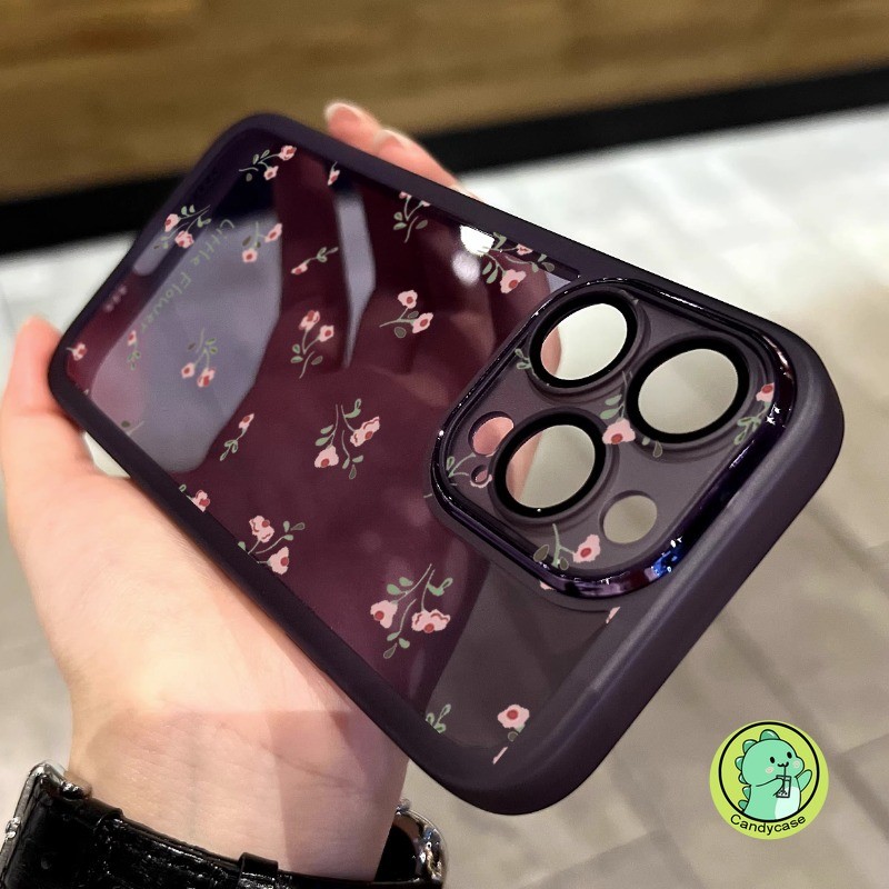 Ốp Điện Thoại Cho Realme 13 12 11 10 Pro Plus 12X 11X 9i 7i Global 6i 5 5s 5i + 5G 4G Vỏ Sang Trọng Hoa Dễ Thương Bảo Vệ Phim Camera Vỏ Mềm Trong Suốt