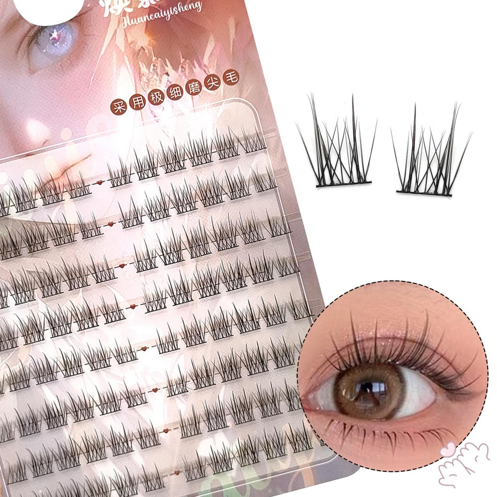 C Curl 9-13mm Cụm mi Cosplay tự nhiên Lông mi giả