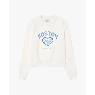 MLB - Áo sweatshirt nữ cổ tròn tay dài Heart_3FMTH1144-43CRS