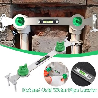 [Còn hàng] Chỉ báo cấp độ LEAFYHOME, Thép không gỉ có cân bằng ống nước nóng lạnh bong bóng, vị trí đầu vòi hoa sen Bộ cân bằng cố định đa năng để điều chỉnh hệ thống nước