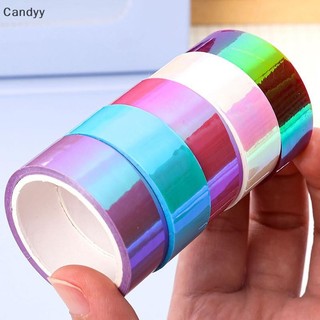 NDY 500cm Holographic RG Prismatic Glitter Tape Hoops - Rhythmic Gymnastics Rings - Trang trí & DIY Scrapbooking
