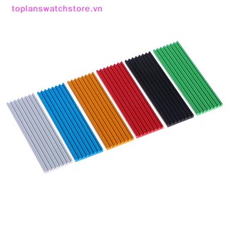 Toplanswatchstore Tấm tản nhiệt nhôm cho N80 NVMe M.2 NGFF 2280 PCIe SSD kèm đệm nhiệt, hỗ trợ HDD