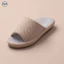 Phong cách Nhật Bản Muji Style / Dép đi trong nhà bằng lưới thoáng khí / Dép hở mũi đơn giản chống trượt / Thảm tắt tiếng Dép màu hỗn hợp