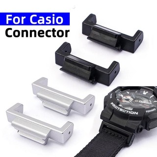 2 Bộ Chuyển Đổi Cho Casio G-SHOCK Dây Đeo Đồng Hồ GA-110 DW-5600 GWM-5610 DW-6900 Đầu Nối Cao Su Nhựa 16mm 22mm NATO Nylon Dây Đeo Đồng Hồ Cuối Liên Kết Thay Thế