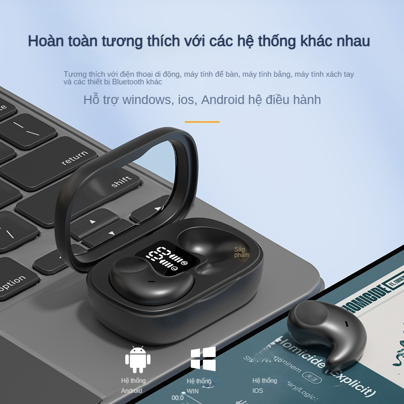 Tai nghe ngủ bên cạnh Tai nghe khử tiếng ồn trong tai TWS chất lượng cao chuyên dụng
