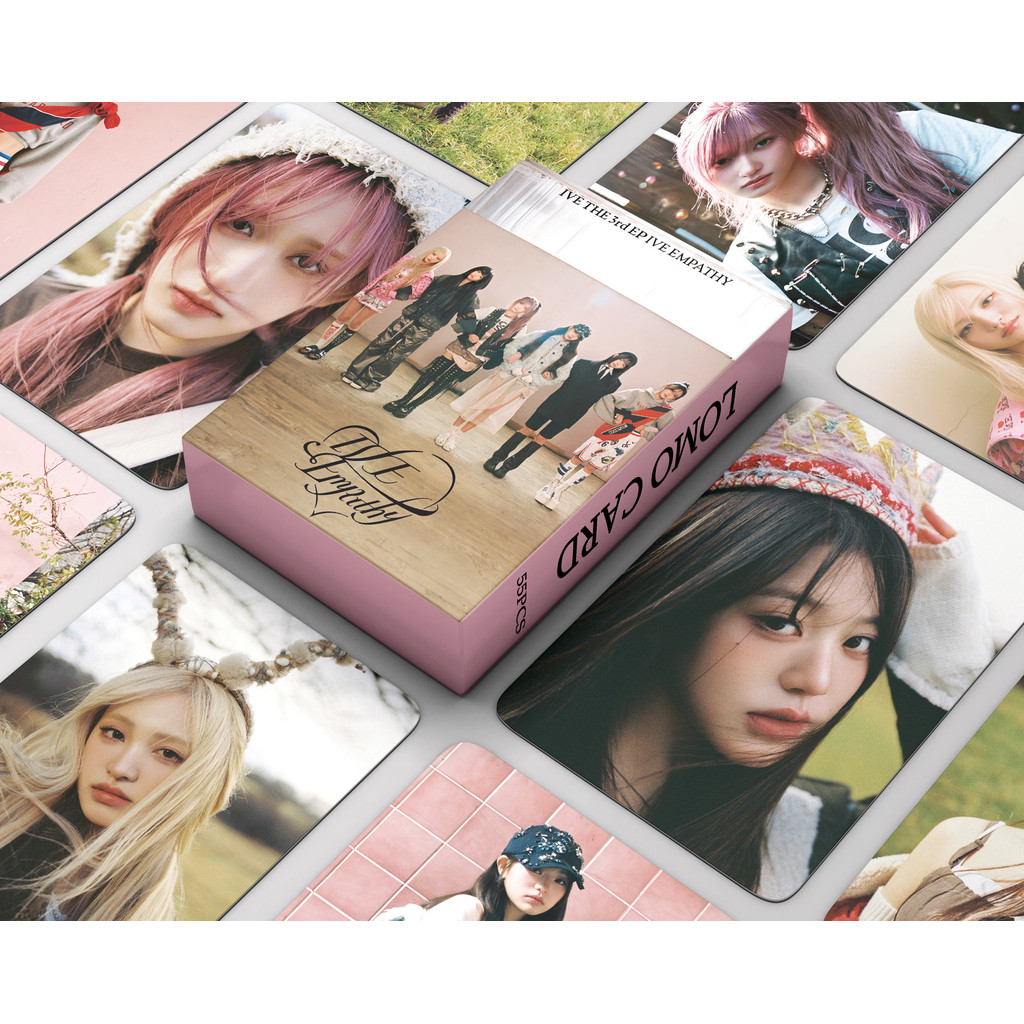 55 chiếc IVE 2025 Những ngày đầy màu sắc MÙA MÙA HỢP Photocards CRUSH HIỂN THỊ Những gì TÔI CÓ World Tour ELEVEN SWITCH DIVE LUCID DREAM Lomo Cards WONYUJIN LIZ LEESEO REI GAEUL Kpop