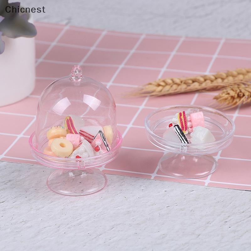 [Chc] 1 / 12 nhà búp bê thu nhỏ lọ mô phỏng phụ kiện đồ chơi mô hình món tráng miệng [VN]