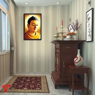 Tranh Phật Thích Ca Mâu Ni, tranh chân dung Đức Phật, Tranh ép gỗ DMF có móc treo tường nhiều mẫu mã và kích thước......