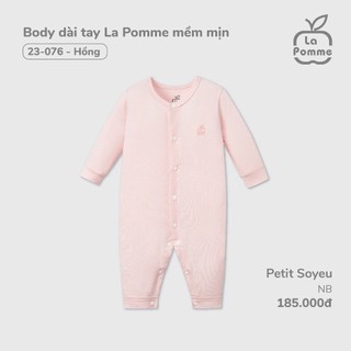 La Pomme tổng hợp body dài tay NB cho bé T6.0