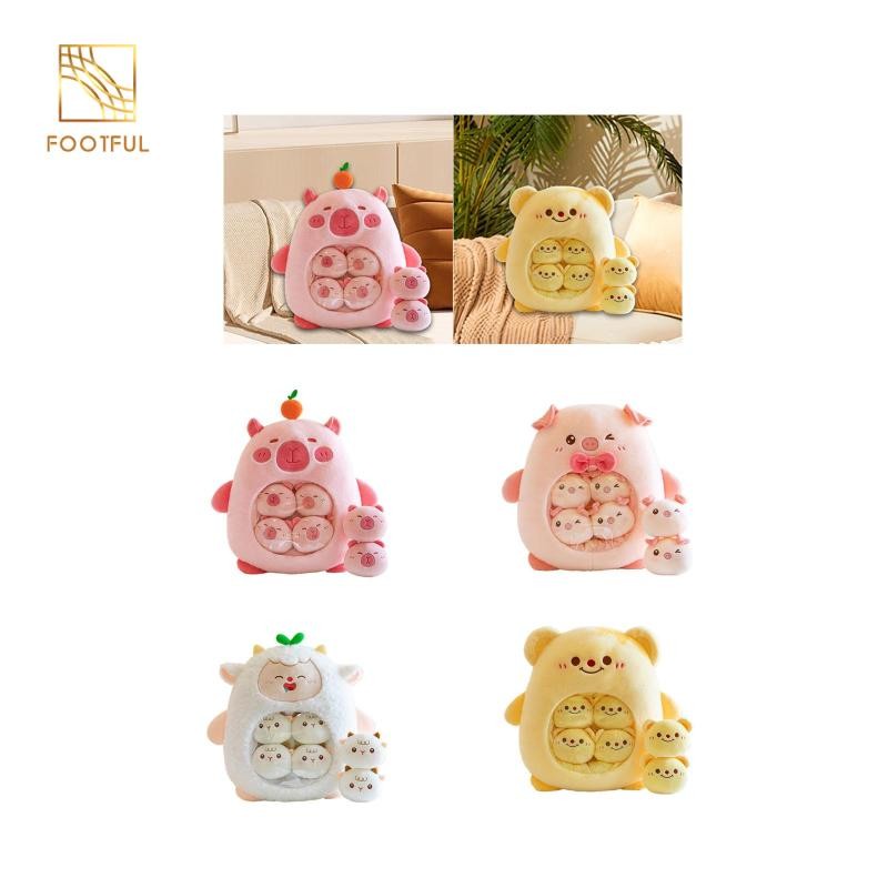 Sang Trọng Búp Bê Đồ Chơi Mềm Mại Thoải Mái Với Búp Bê Nhỏ Trẻ Em Trang Trí Phòng Thú Nhồi Bông Dễ Thương Sang Trọng Trẻ Em Trẻ Em Quà Tặng Thanh Thiếu Niên Bé Gái