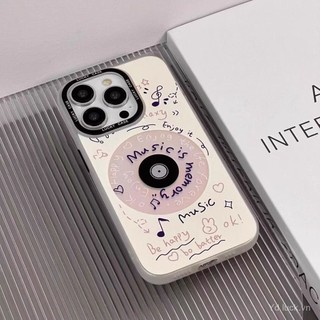 Retro CD Độc Đáo Phong Cách Hợp Thời Trang Niche Ốp Lưng Thích Hợp Cho iphone 12 16pro 15promax 14promax 13 8plus 16plus 15 14pro 13pro 11promax xr Vỏ Điện Thoại Chống Sốc