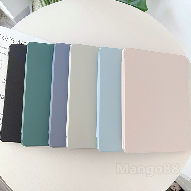 Ốp Lưng Cho 2025 Lenovo Xiaoxin Pad Pro 12.7 / Idea Tab Pro 12.7 "TB373FU TB375FC TB375FB Máy Tính Bảng Xoay 360 Trong Suốt acrylic flip cover Khay Bút Chống Sốc Ngủ Đánh Thức Vỏ