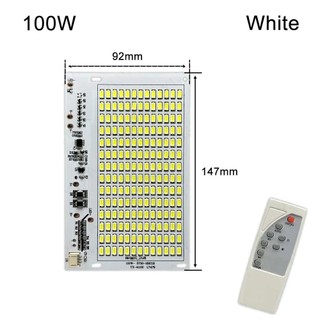 Bảng đèn LED JOYFULLIFE 1 chiếc, Bảng điều khiển nguồn sáng 25 / 40 / 60 / 100 / 250W độ sáng cao, Đèn trắng SMD5730 với bộ điều khiển từ xa Đèn pha điều khiển từ xa