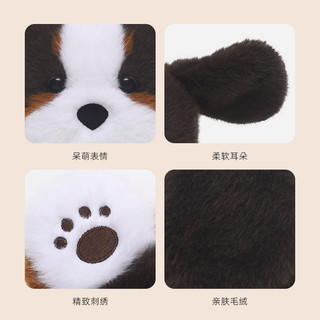 Bourne Mountain Dog Sang Trọng Đồ Chơi Chó Con Dễ Thương Búp Bê Ôm Ngủ Rag Búp Bê Ngày Năm Mới Quà Tặng Sinh Nhật Búp Bê