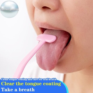 Chenlongshang Lưỡi Cạp Bụi Có Thể Tái Sử Dụng Bàn Chải Làm Sạch Sức Khỏe Răng Miệng Chăm Sóc Vệ Sinh Bàn Chải Đánh Răng Miệng Tươi Hơi Thở Cạo EN