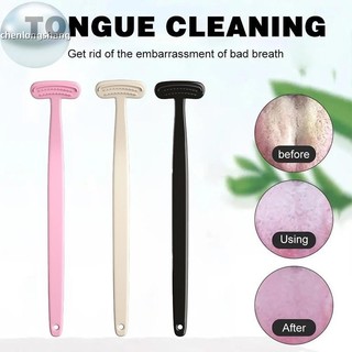Chenlongshang Lưỡi Cạp Bụi Có Thể Tái Sử Dụng Bàn Chải Làm Sạch Sức Khỏe Răng Miệng Chăm Sóc Vệ Sinh Bàn Chải Đánh Răng Miệng Tươi Hơi Thở Cạo EN