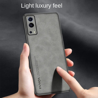 Vivo Y72 5G V2041 Ốp Lưng Da PU Chống Sốc Vỏ Cứng Vỏ Điện Thoại Silicon TPU Ốp Lưng Cho Vivo Y52 5G V2053 Y72 V2041