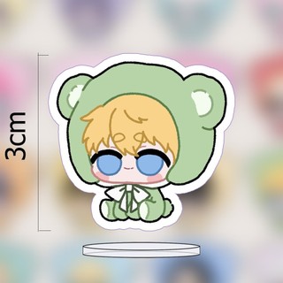 (3CM) Mô hình Standee TOKYO REVENGERS Kịch trường của Takemichi ver THÚ BÔNG in hình anime chibi trưng bày mini