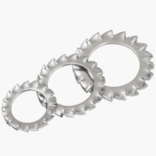 (((LXY) Long đen răng cưa inox 316 / Long đen răng cưa ngoài M3-M20 (RM-VN-1)