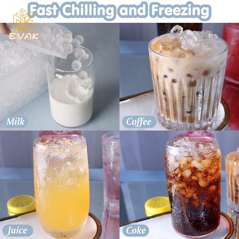 Alittlesetrtu 1Pc 104 Khay Lưới Khuôn Thực Phẩm Nhỏ Dễ Dàng Phát Hành Khuôn Đá Tròn Cho Nước Lạnh VN