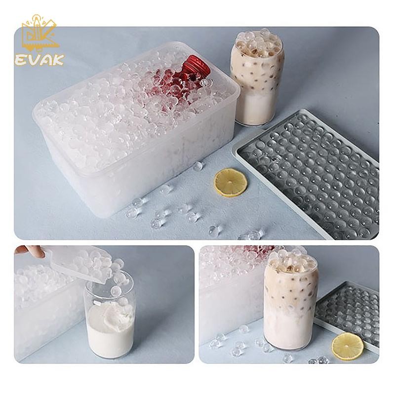 Alittlesetrtu 1Pc 104 Khay Lưới Khuôn Thực Phẩm Nhỏ Dễ Dàng Phát Hành Khuôn Đá Tròn Cho Nước Lạnh VN