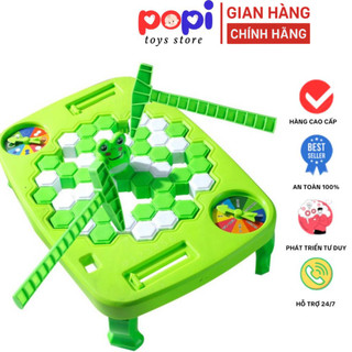 Bộ Đồ Chơi Đập Ô Băng Với Ếch Vui Nhộn – Trò Chơi Giải Trí Kích Thích Sáng Tạo, Giúp Bé Rèn Luyện Tư Duy
