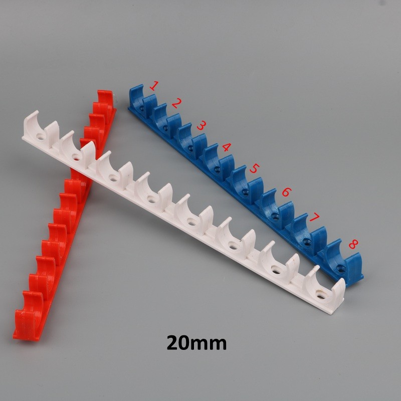 2 chiếc 16mm 20mm ống nước kẹp PVC PPR ống hỗ trợ móc ống nước kẹp vườn hệ thống tưới phụ kiện