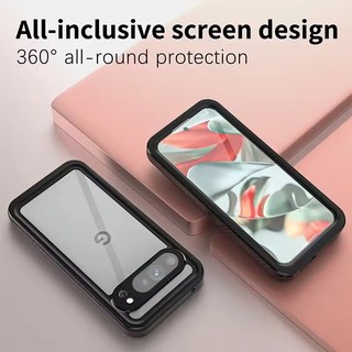 ốp lưng pixel 10 chống nước IP68 cho Google Pixel 9 Pro XL 7 8 Pro 8A 9A Lặn dưới nước Bơi thể thao ngoài trời Fundas
