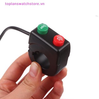 Toplanswatchstore Động Cơ Bật Tín Hiệu Sửa Đổi Phụ Kiện Xe Máy ATV 22mm Tay Lái Sừng Và Nút Kết Hợp Đèn Pha VN