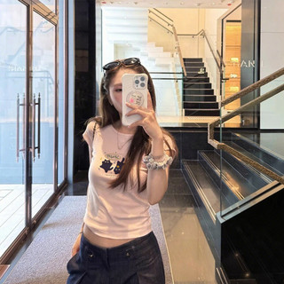 áo baby tee ôm body hồng đồ girl phố style thời trang hè Eleclassm áo thun local brand