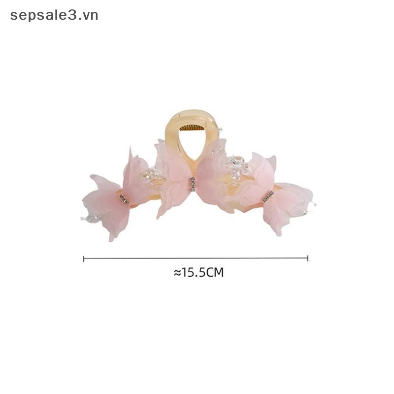 # VN # Kẹp hạt ngọt ngào Mặt sau kẹp tóc Mũ đội đầu lớn cổ tích.