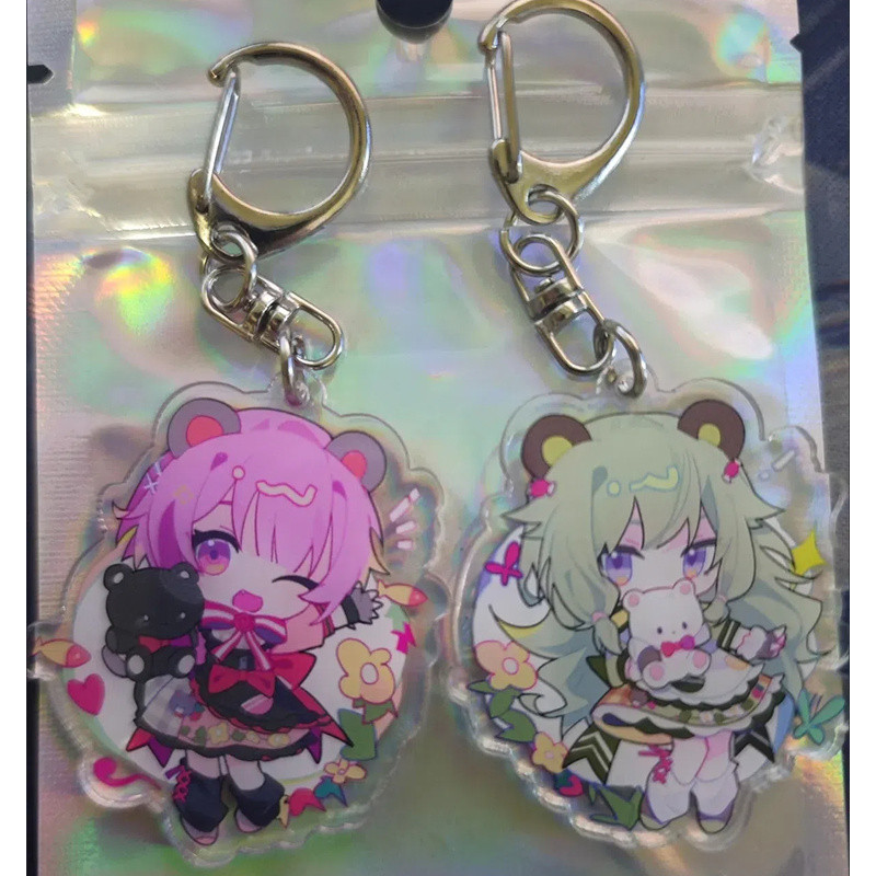 Project Sekai Sân khấu đầy màu sắc! Kỳ tích. Hatsune Miku Wonderlands × Móc khóa Acrylic hiển thị – Kamishiro Rui, Nene, Ōtori Emu, Tenma Tsukasa Anime Móc khóa, Món quà hoàn hảo