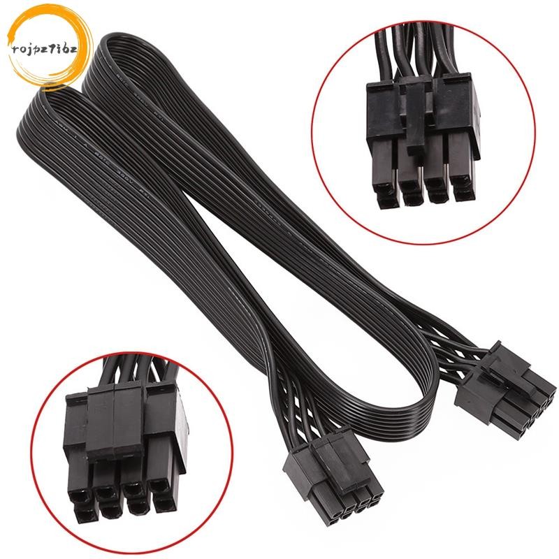 CPU 8 Pin Nam sang CPU 8 Pin (4 + 4) Cáp chuyển đổi nguồn bo mạch chủ EPS-12V Nam cho bộ nguồn mô-đun Corsair (60cm)