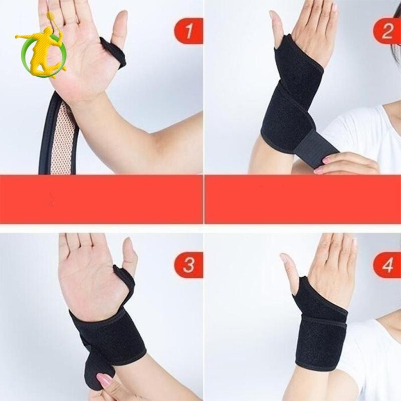 2x Hỗ trợ cổ tay cả hai tay cho đường hầm cổ tay