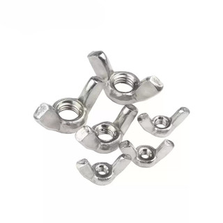((LXY)Đai ốc cánh bướm vặn tay inox 304 - Tán chuồn M3 / M4 / M5 / M6 / M8 / M10 / M12 (RM-VN-1)