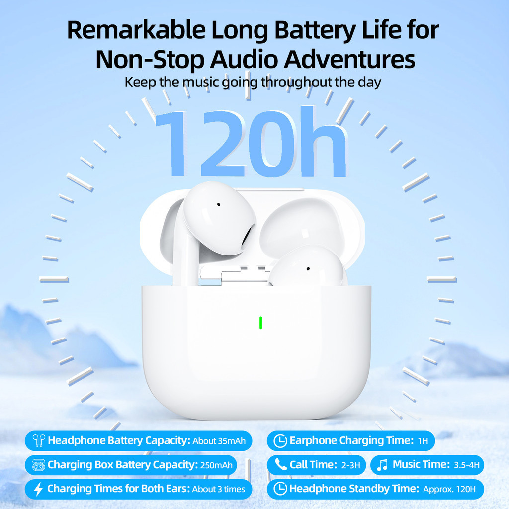 Tai nghe Bluetooth không dây GOOJODOQ có chức năng giảm tiếng ồn dịch thuật và phiên âm AI tiên tiến - ảnh 9