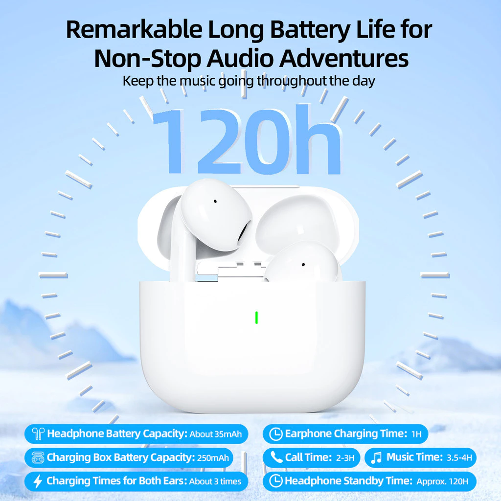 Thời lượng pin chờ 120 giờ
