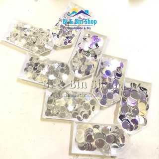 10g Kim Sa Treo Tròn Lỗ Lệch Loại Đẹp Đính Kết Trang Phục, Làm Phụ Kiện Thời Trang