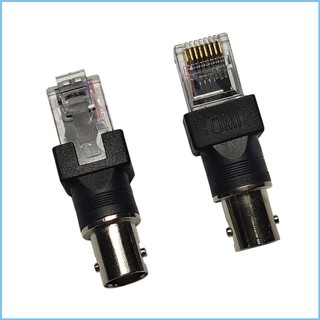 Bộ chuyển đổi cáp đồng trục nam EZ BNC sang RJ45 để kiểm tra truyền tín hiệu