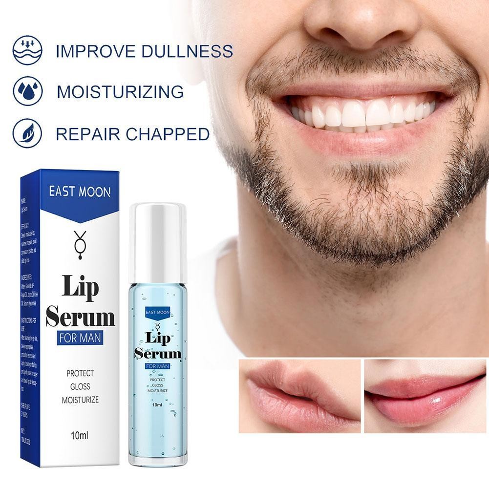 LEARNEVER Lip Serum Dành Cho Nam Dưỡng Ẩm Và Bảo Vệ Môi Khô Chapped & Dark Lip Essence Roll-on Lip Care R6h7