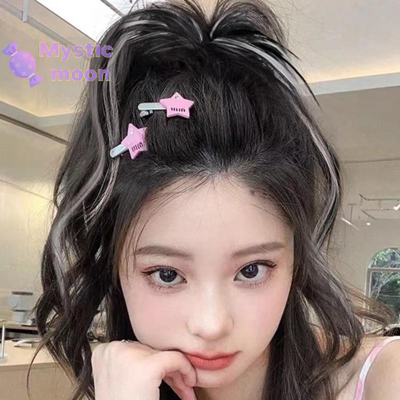 [Huyền bí] Kẹp móng vuốt tổng hợp Phần mở rộng tóc đuôi ngựa Tóc ngắn xoăn tự nhiên đuôi giả dành cho nữ Đuôi ngựa nổi bật Móng vuốt tóc [Mới]