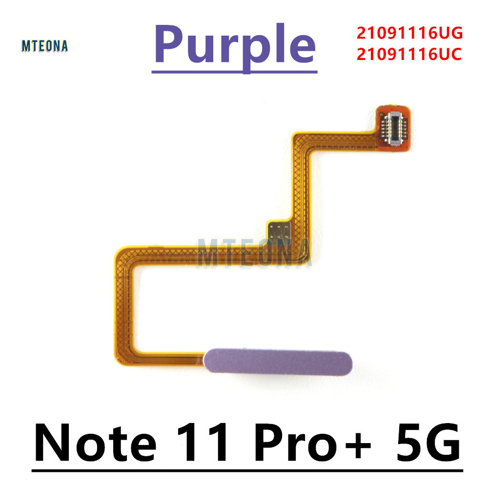 Dành Cho Xiaomi Redmi Note 11 Pro Plus 5G Cảm Biến Vân Tay Cáp Mềm Nhận Dạng Nút Điện Thoại Di Động Phần 21091116UG,
